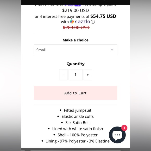 L’ecole des Femmes Catwoman Crepe Jumpsuit - Picture 6 of 11